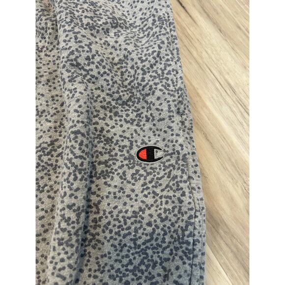 Men’s Size 3X-Large 3XL Champion Pebble Pattern Gray Short Joggers - Picture 3 of 4